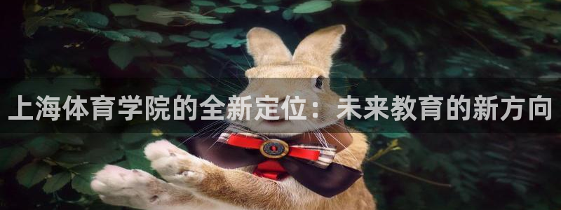 尊龙官方正版app娱乐下载：上海体育学院的全新定位：未来教育